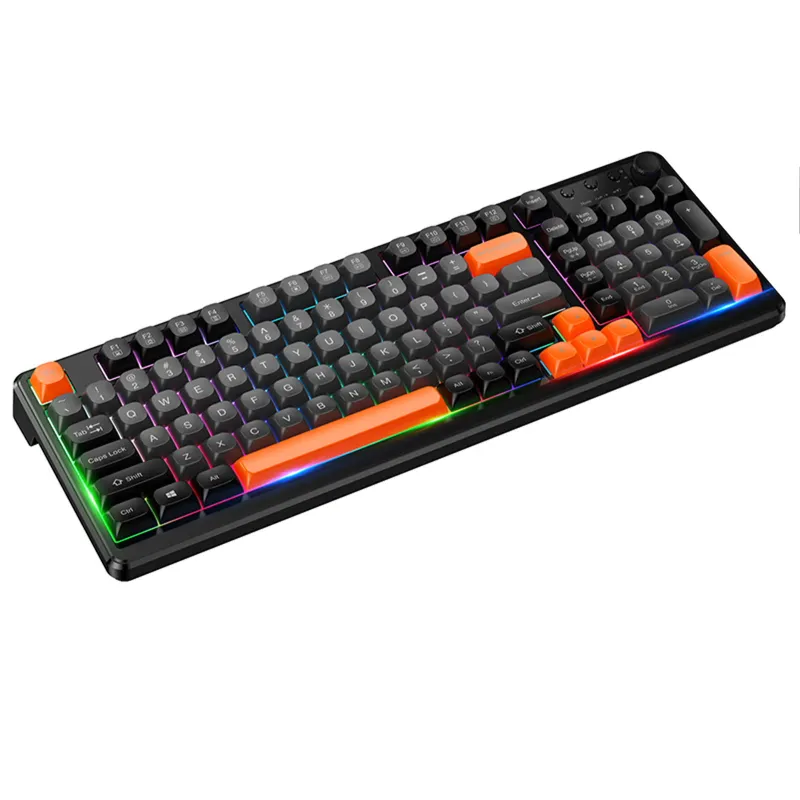 Клавиатура беспроводная Hoco GM751 Elegante mini 2.4G (English version) – Jazz black. Фото 5 из 6