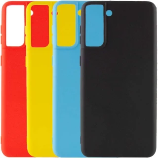 Цветной силиконовый чехол для Samsung Galaxy S21+ фото 1 Цветной силиконовый чехол для Samsung Galaxy S21+ фото 1 из 1