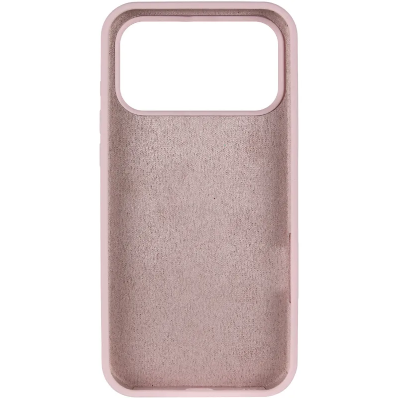 Чехол Silk Full Protective (AA) NO LOGO для Apple iPhone 17 Pro (6.3") – Розовый / Chalk Pink. Фото 5 из 7