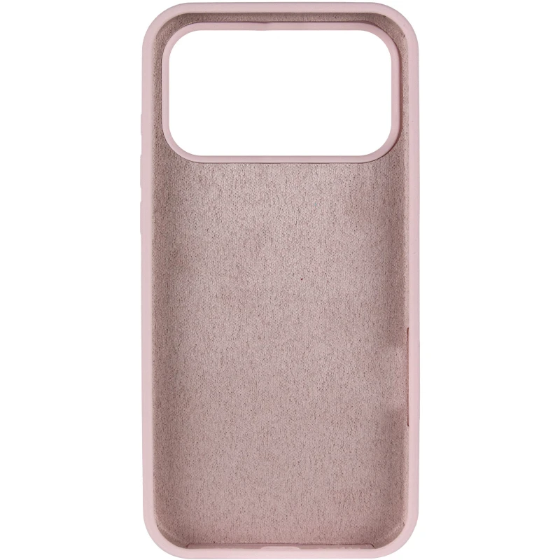 Чохол з закритим низом Silicone Case на Apple iPhone 17 Pro Max (6.9") – Рожевий / Chalk Pink. Фото 6 з 8
