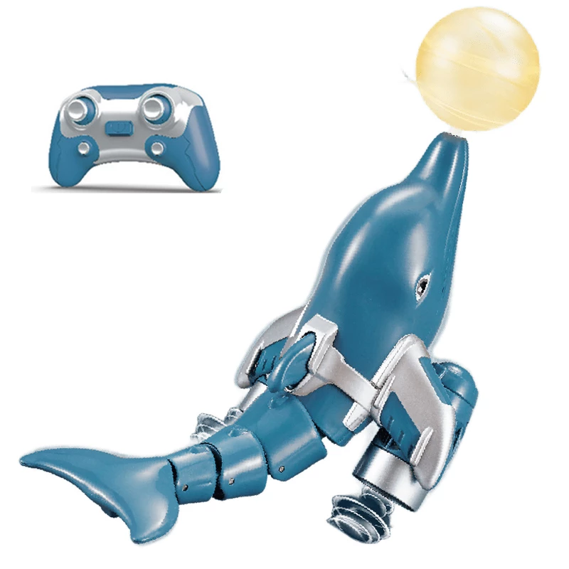 Човен на радіокеруванні SHT 3738AD Dolphin 2.4G – Blue / White. Фото 2 з 5