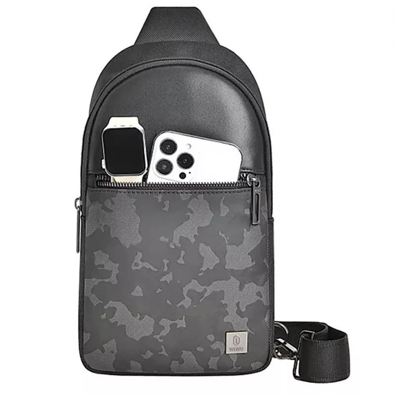 Сумка WIWU Salem Crossbody – Black. Фото 9 з 12