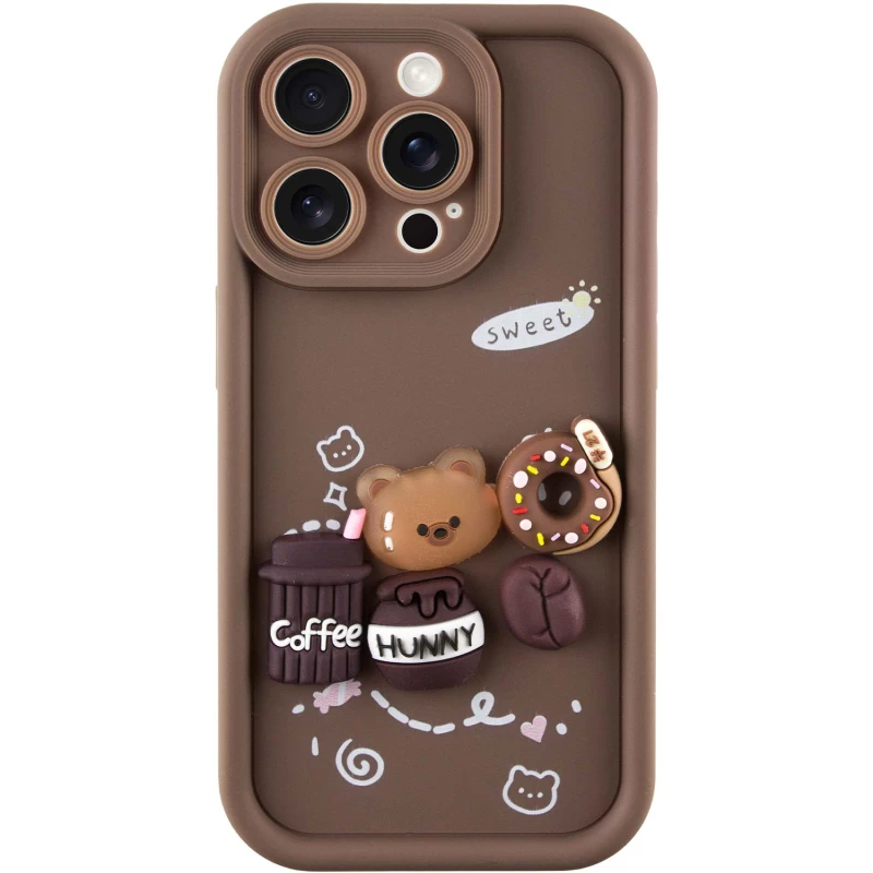 

Чехол TPU Toys Case для Apple iPhone 15 Pro (6.1") (Brown / Sweet)