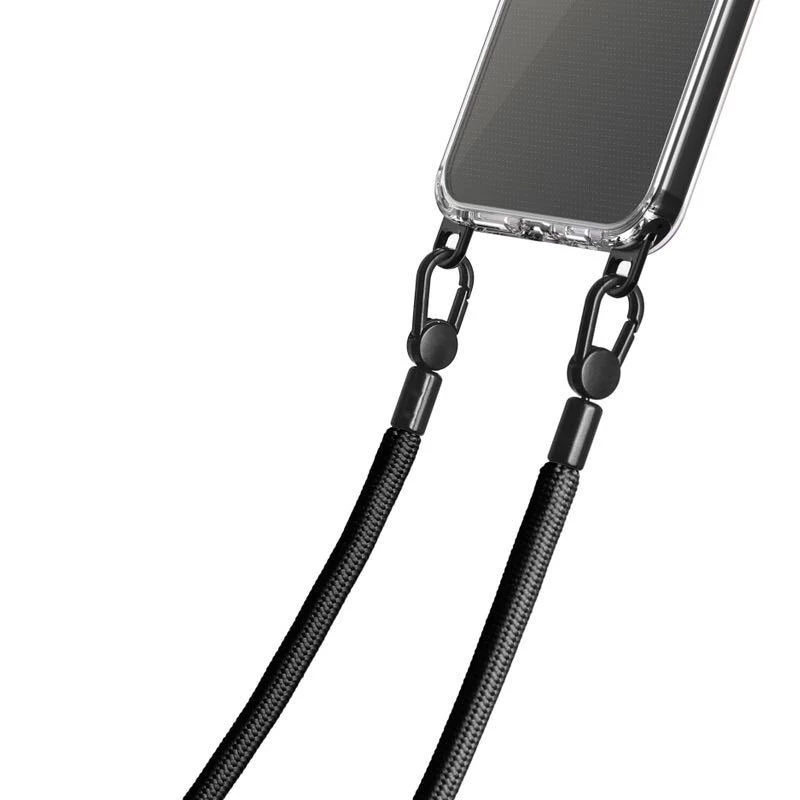 Прозрачный силиконовый чехол с ремешком для Apple iPhone 12 Pro (6.1") фото 9 из 12