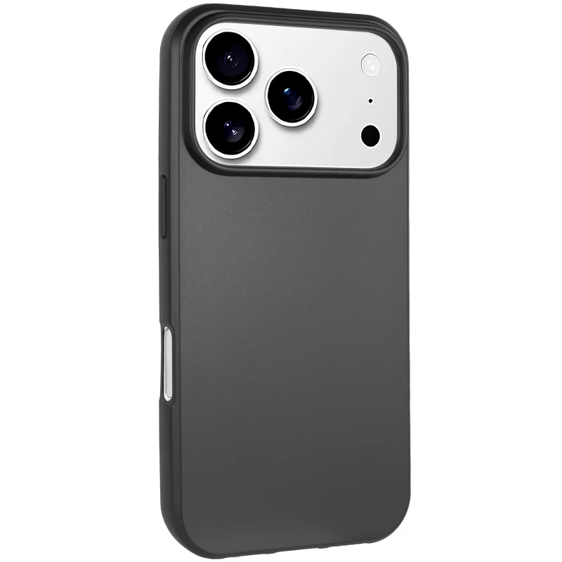 Чорний силіконовий чохол Epik на Apple iPhone 17 Pro Max (6.9") – Чорний. Фото 1 з 7