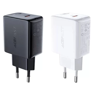 СЗУ Acefast A1 PD20W single USB-C фото 1 СЗУ Acefast A1 PD20W single USB-C фото 1 из 1