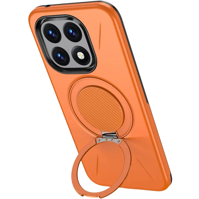 TPU+PC чохол Kalebol Magnetic Case для Xiaomi 15T – Orange. Фото 3 з 3