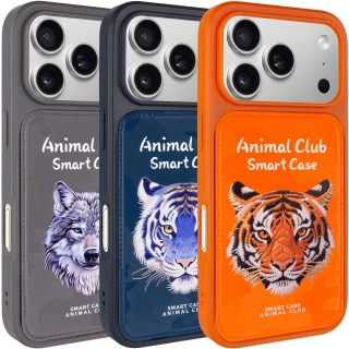 TPU+PC чехол Animal Club для Apple iPhone 17 Pro (6.3")