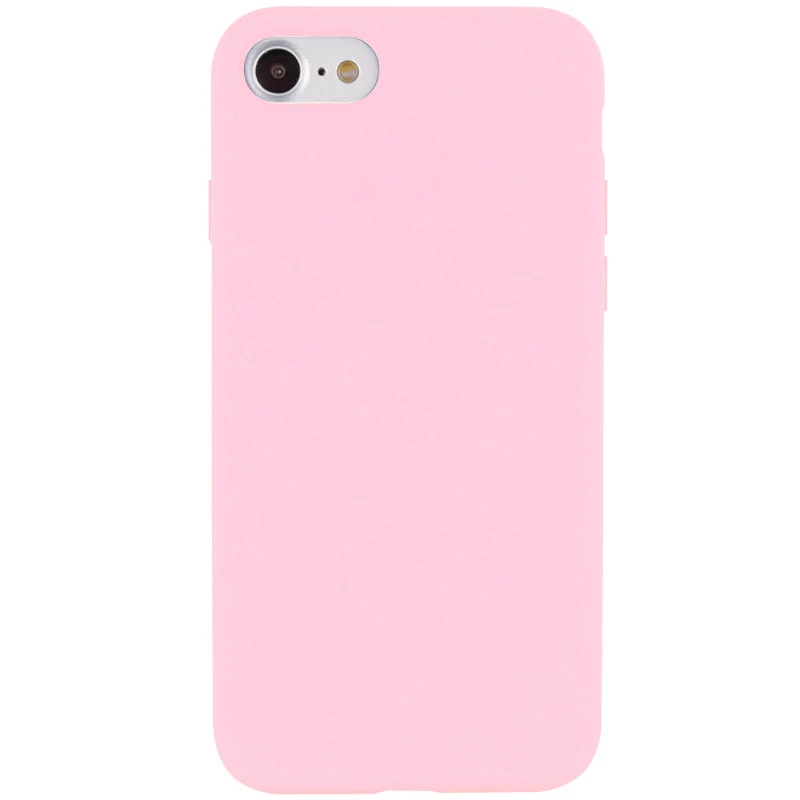 Чехол с закрытым низом Silicone Case для Apple iPhone 6/6s (4.7") – Розовый / Light pink. Фото 1 из 1