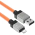 Дата кабель Baseus CoolPlay Series USB to Lightning 2.4A (1m) (CAKW00040) – Orange. Фото 2 з 4