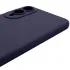 Чехол Silicone Case Lakshmi Premium з закритою камерою на Samsung Galaxy S25 Edge – Темно-синий / Midnight blue. Фото 5 из 14