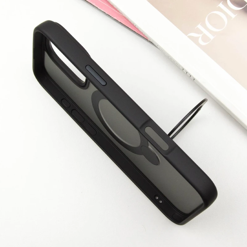 Чохол Ummi Colorful with MagSafe HQ Ring для Apple iPhone 16 Pro – Black. Фото 4 з 9