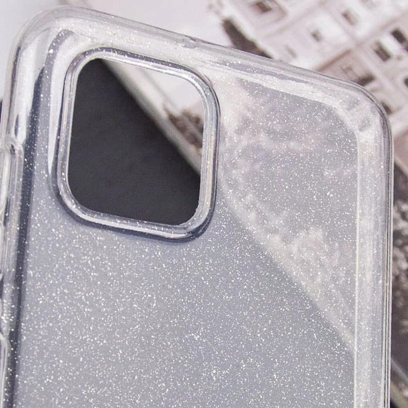 Блискучий силіконовий чохол на Samsung Galaxy A07 – Clear. Фото 5 з 12