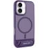 TPU+PC чохол Stand case для Apple iPhone 16 – Purple. Фото 2 з 7
