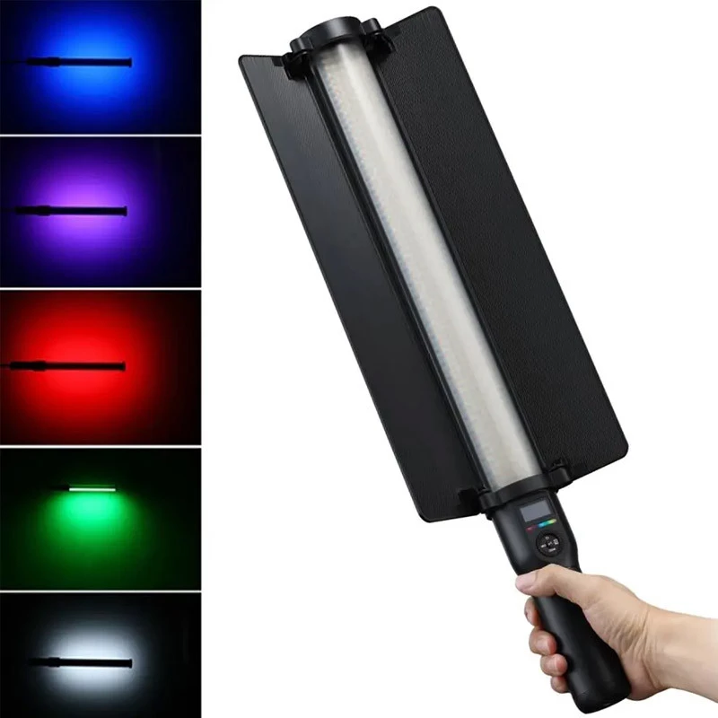 

Cветодиодная LED лампа RGB stick light SL-60 with remote control (Black)