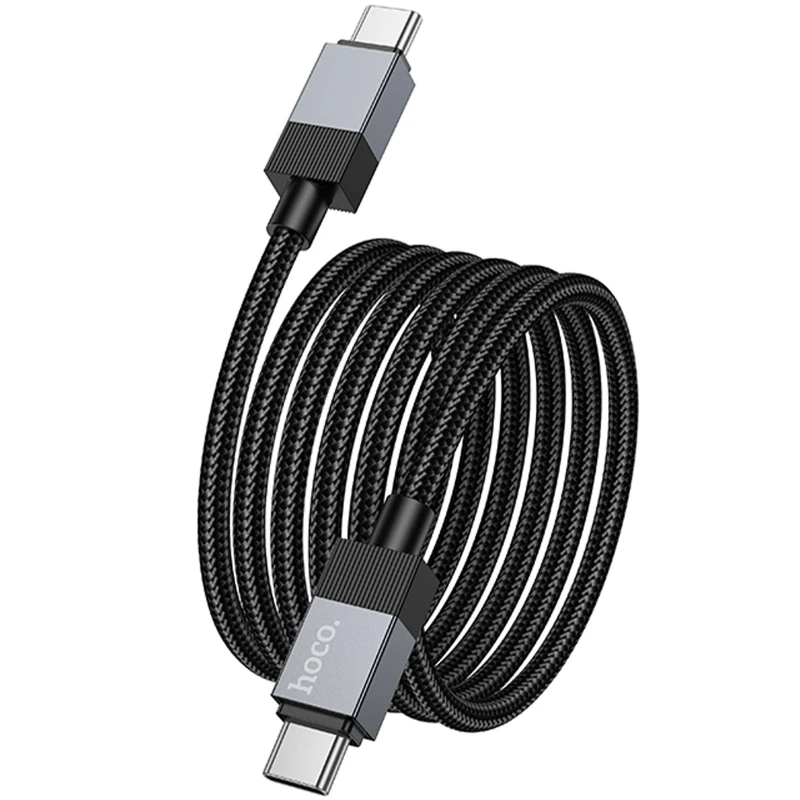 Дата кабель Hoco X110 Honorific USB to Type-C 3A (1m) – Black. Фото 3 из 5