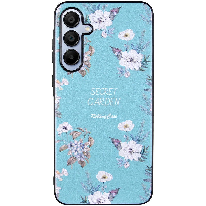 TPU+PC чехол Secret Garden для Xiaomi Poco X6 – Mint. Фото 4 из 12