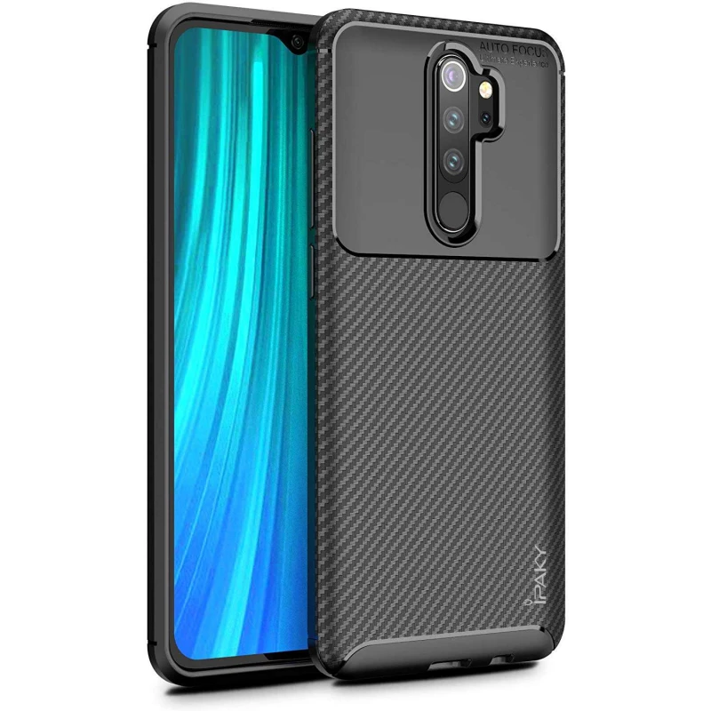 

Силіконовий чохол iPaky Kaisy на Xiaomi Redmi Note 8 Pro (Чорний)