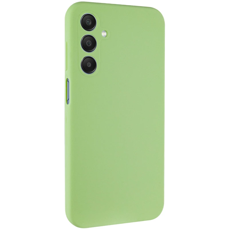 Чохол Silicone Cover Ummi Lakshmi Full Camera (AA) для Samsung Galaxy A25 5G – Зелений / Pistachio. Фото 1 з 3