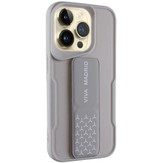 Чехол Вива с ремешком для Apple iPhone 13 Pro Max (6.7") — Grey