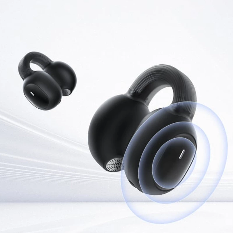 Беспроводные TWS наушники Baseus AirGo 1 Ring Open-Ear (A00069201) – Cluster Black. Фото 3 из 7