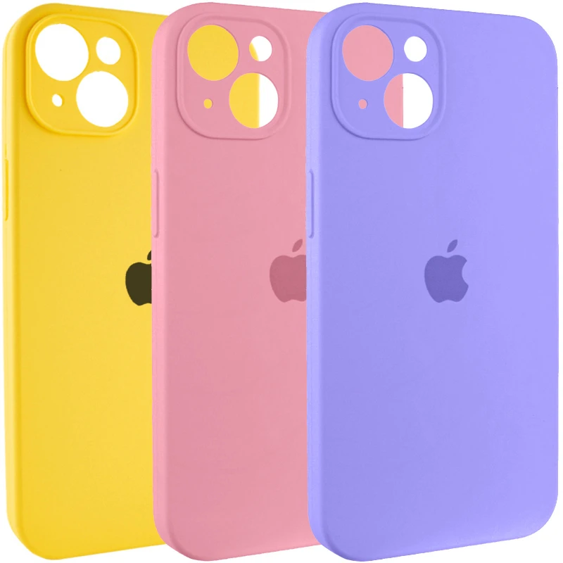 Чохол Silicone Case з захистом камери на Apple iPhone 13 (6.1") фото 2 з 2