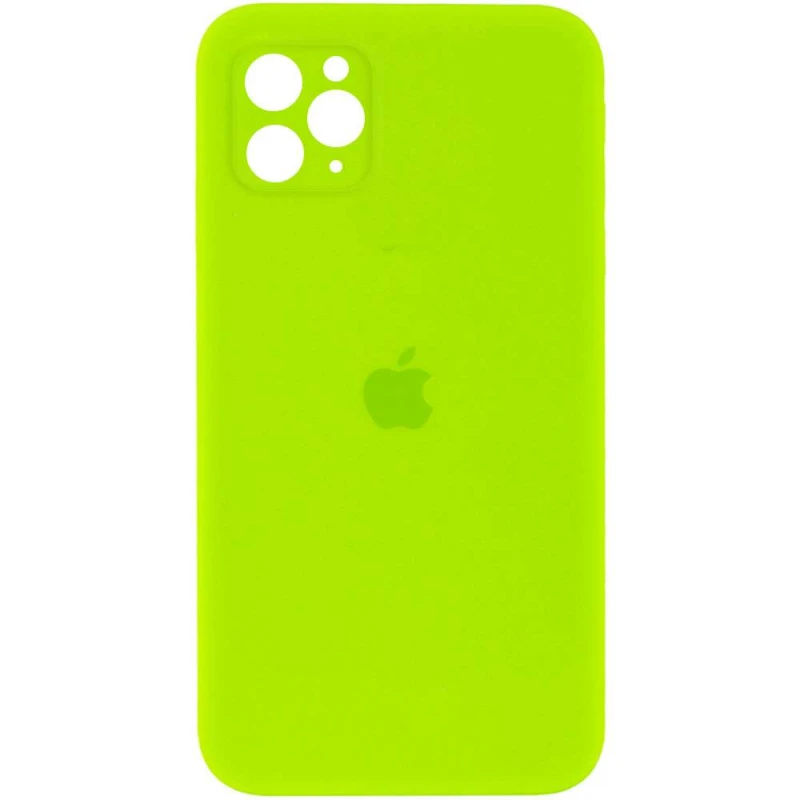 

Чохол Silicone Case Square з захистом камери на Apple iPhone 11 Pro Max (6.5") (Салатовий / Neon green)