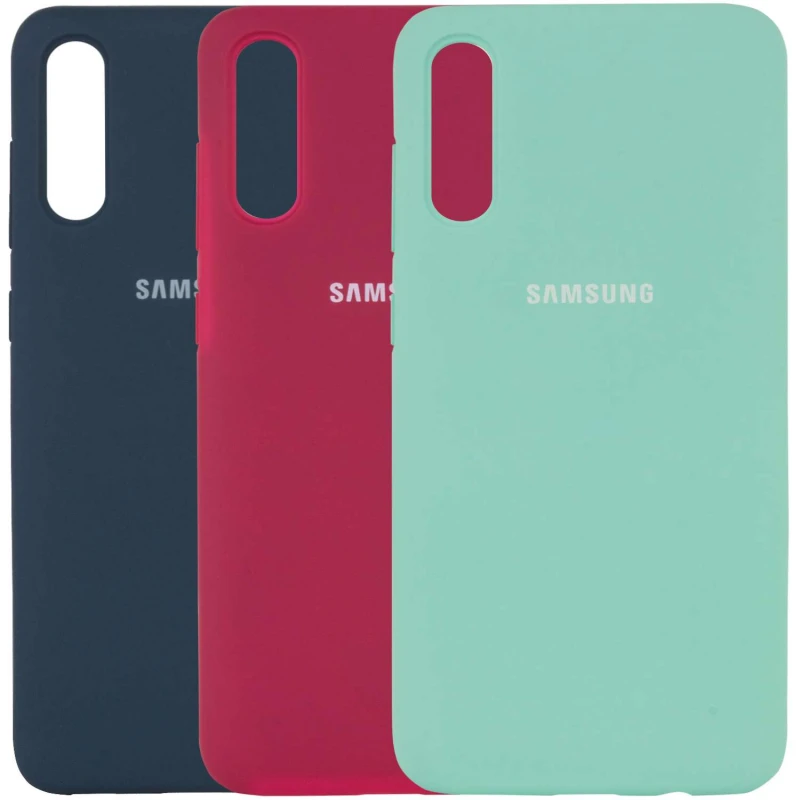 

Чохол Silicone Case з закритим низом на Samsung Galaxy A70 (A705F)