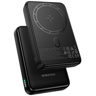 Портативний ЗП Power Bank Borofone BJ82A Dawn 20W з БЗП 10000 mAh фото 1 з 6