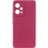 Чохол Silicone Case Lakshmi з закритою камерою на Xiaomi Poco X5 5G – Бордовий / Marsala. Фото 1 з 4