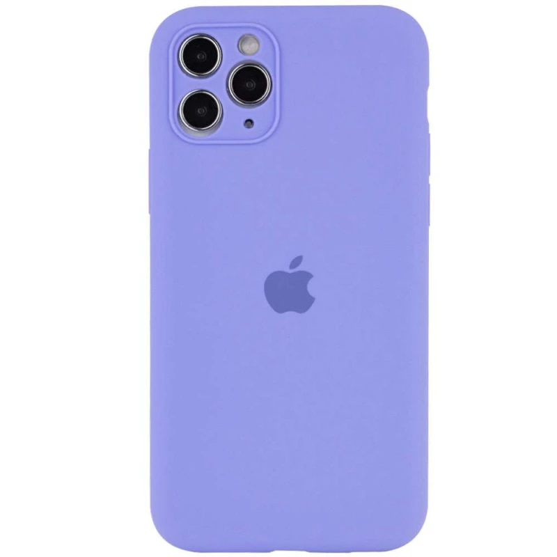 

Чехол Silicone Case с защитой камеры для Apple iPhone 11 Pro Max (6.5") (Сиреневый / Dasheen), Бузковий / dasheen