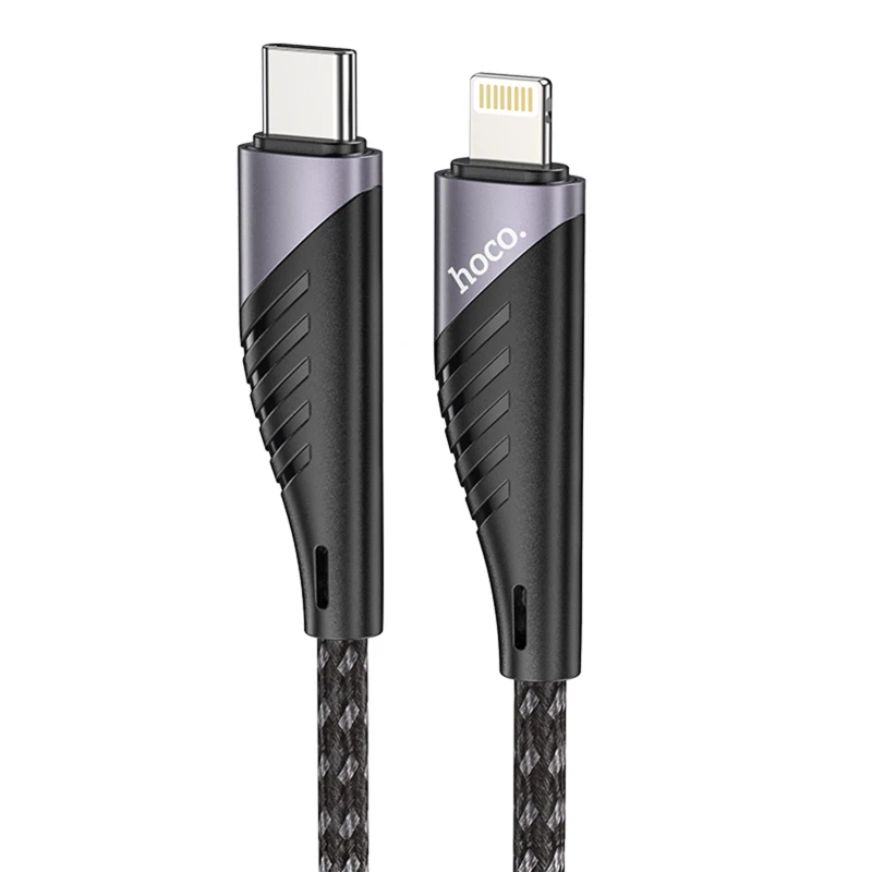 Дата кабель Hoco U95 Freeway 4in1 USB/Type-C to Type-C/Lightning 60W (1.2m) фото 1 з 1