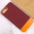 Двухцветный чехол Bichromatic для Apple iPhone 7 plus / 8 plus – Brown burgundy / Orange. Фото 5 из 5