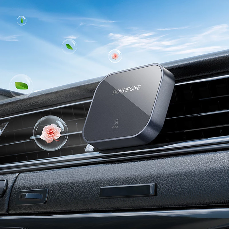Ароматизатор в машину Borofone FC2 Volar – Deep space gray. Фото 7 з 8