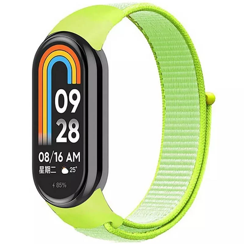 

Ремешок Nylon для Xiaomi Mi Band 8 (Лимонный)