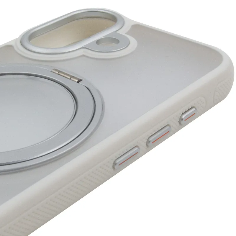 Чехол Ummi Stylish with MagSafe Ring для Apple iPhone 17 (6.3") – White. Фото 9 из 10