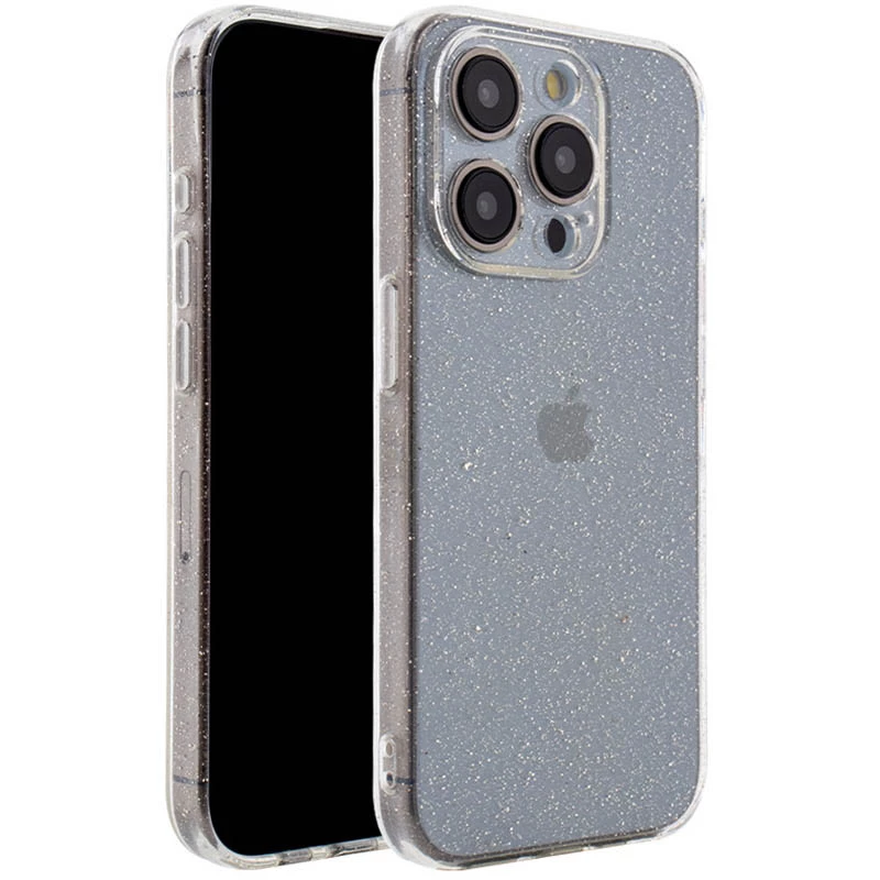 

Прозорий чохол з блискітками Apple iPhone XR (6.1") (Clear)