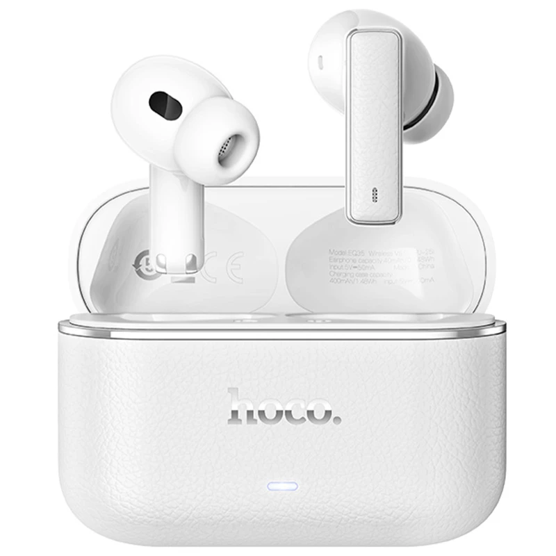 Беспроводные TWS наушники Hoco EQ35 Rhyme ANC+ENC (App) – White. Фото 1 из 3