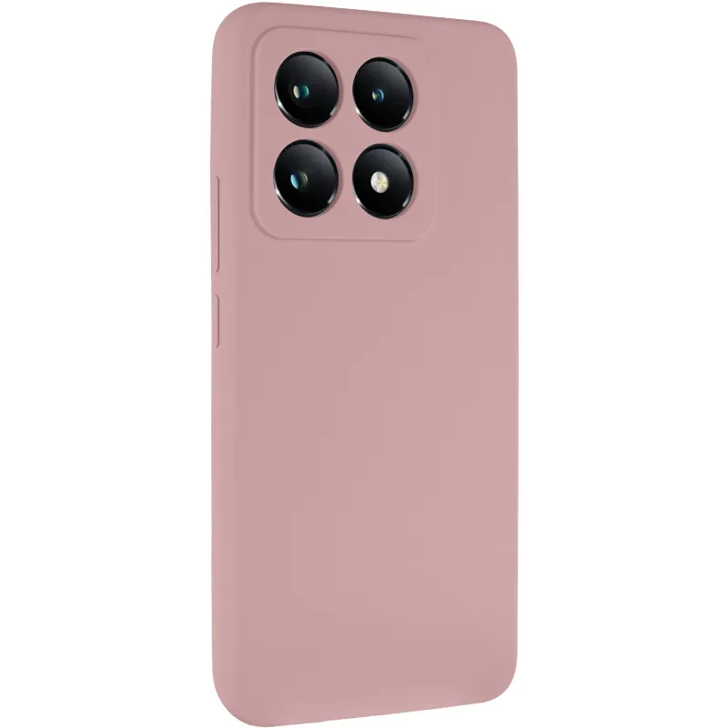 Чохол Silicone Case Lakshmi Premium із закритою камерою для Xiaomi 14T Pro – Рожевий / Pink Sand. Фото 3 з 10