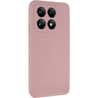 Чохол Silicone Case Lakshmi Premium із закритою камерою для Xiaomi 14T Pro — Рожевий / Pink Sand