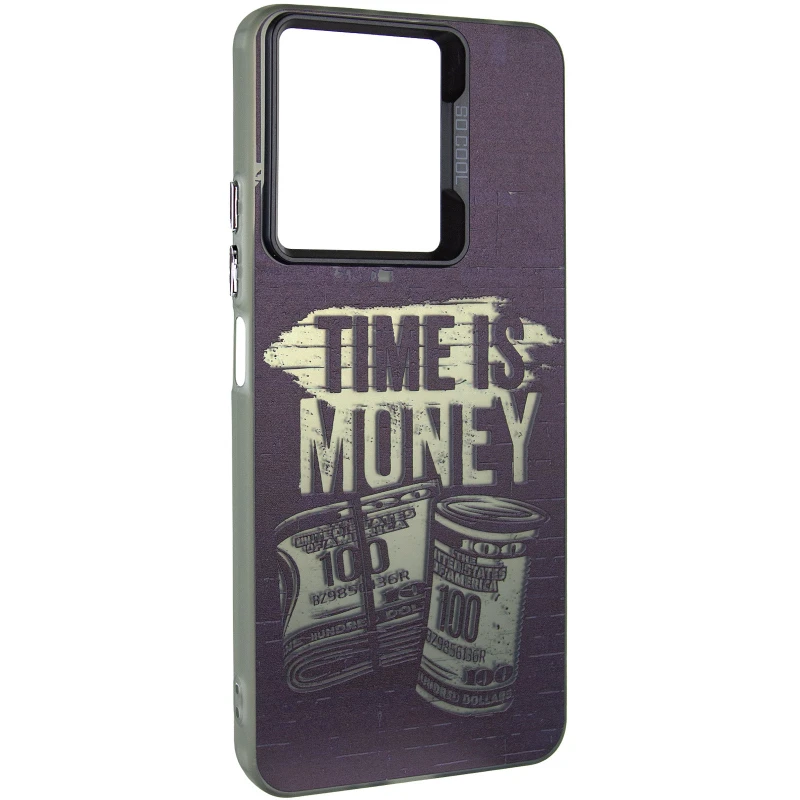 Чохол TPU+PC Street Art для Xiaomi Poco C65 – Time Money. Фото 2 з 6