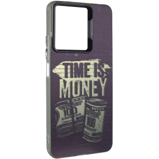 Чохол TPU+PC Street Art для Xiaomi Poco C65 — Time Money