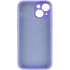 Чохол з захистом камери Silicone Case для Apple iPhone 14 Plus (6.7") – Бузковий / Dasheen. Фото 2 з 2