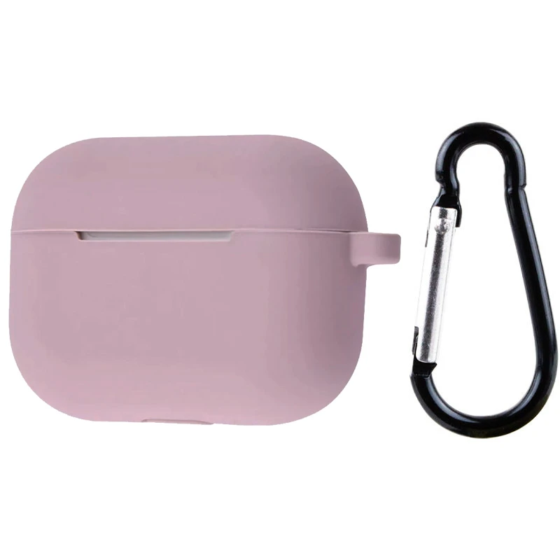 

Силиконовый футляр для наушников AirPods Pro 2 (Розовый / Pink Sand), Рожевий / pink sand