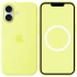 Чохол Silicone case (AAA) with Magsafe and Animation для Apple iPhone 17 (6.3") – Neon Yellow. Фото 1 з 2