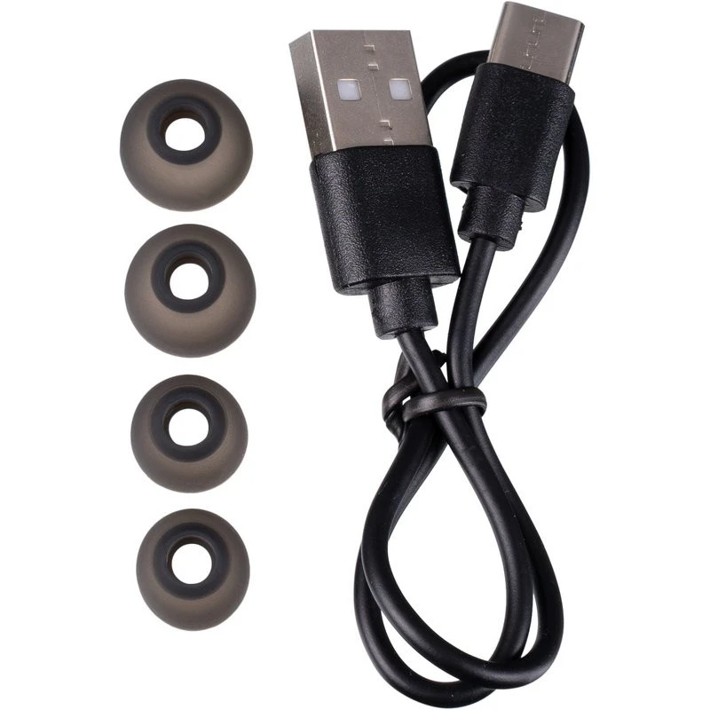 Бездротові TWS навушники Gelius Supreme GP-TWS049 ANC metal case – Grey. Фото 5 з 8