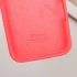 Чохол Silicone Case з закритим низом на Apple iPhone 16 – Кавуновий / Watermelon red. Фото 7 з 7
