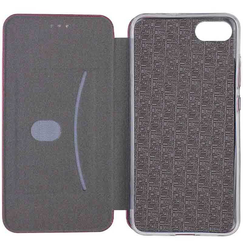 Чохол-книжка класичний на Apple iPhone 7 / 8 (4.7") – Бордовий. Фото 2 з 4
