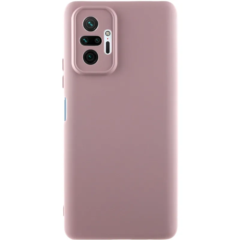 Чохол Silicone Cover Ummi Lakshmi Full Camera (AA) для Xiaomi Redmi Note 10 Pro – Рожевий / Pink Sand. Фото 1 з 1