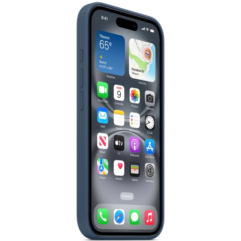 Силіконовий чохол ААА with Magsafe connection для Apple iPhone 16 – Denime. Фото 8 з 11